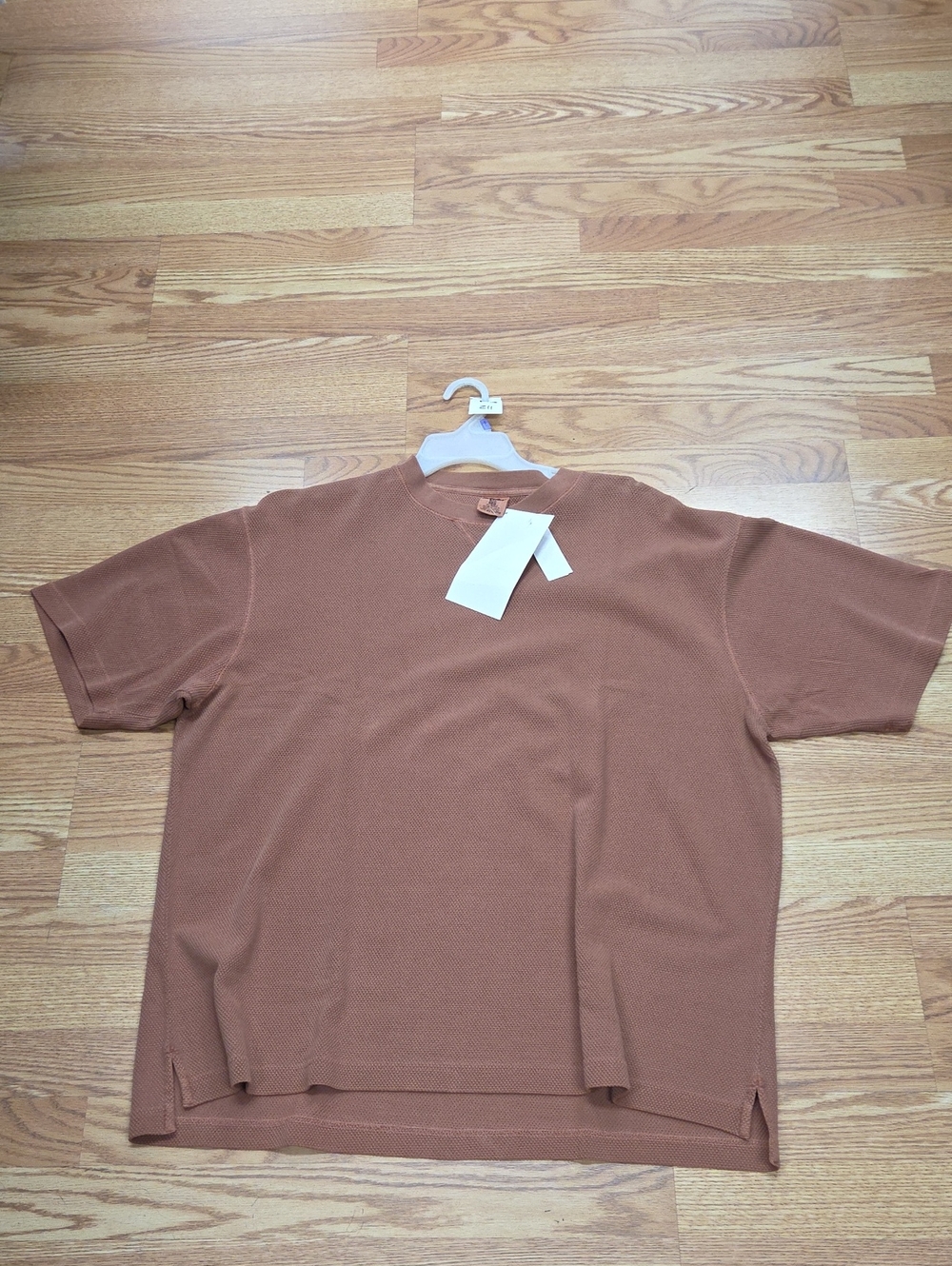 Cabela's Men's Rust Brown Short-Sleeve Knit Tee